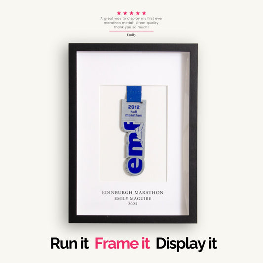 Personalised medal frame