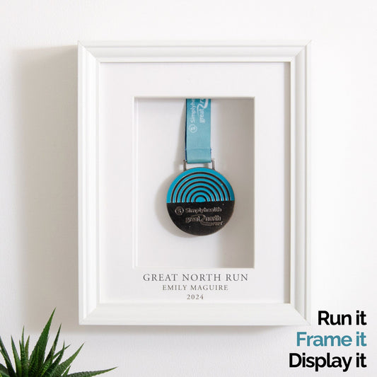 Personalised medal frame