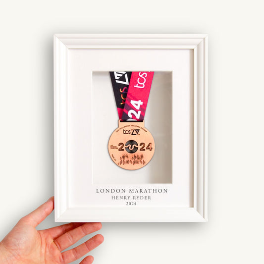 Personalised medal frame