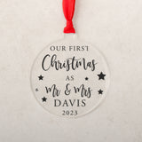 New couple bauble decoration