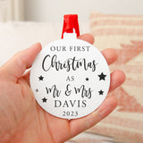 New couple bauble decoration