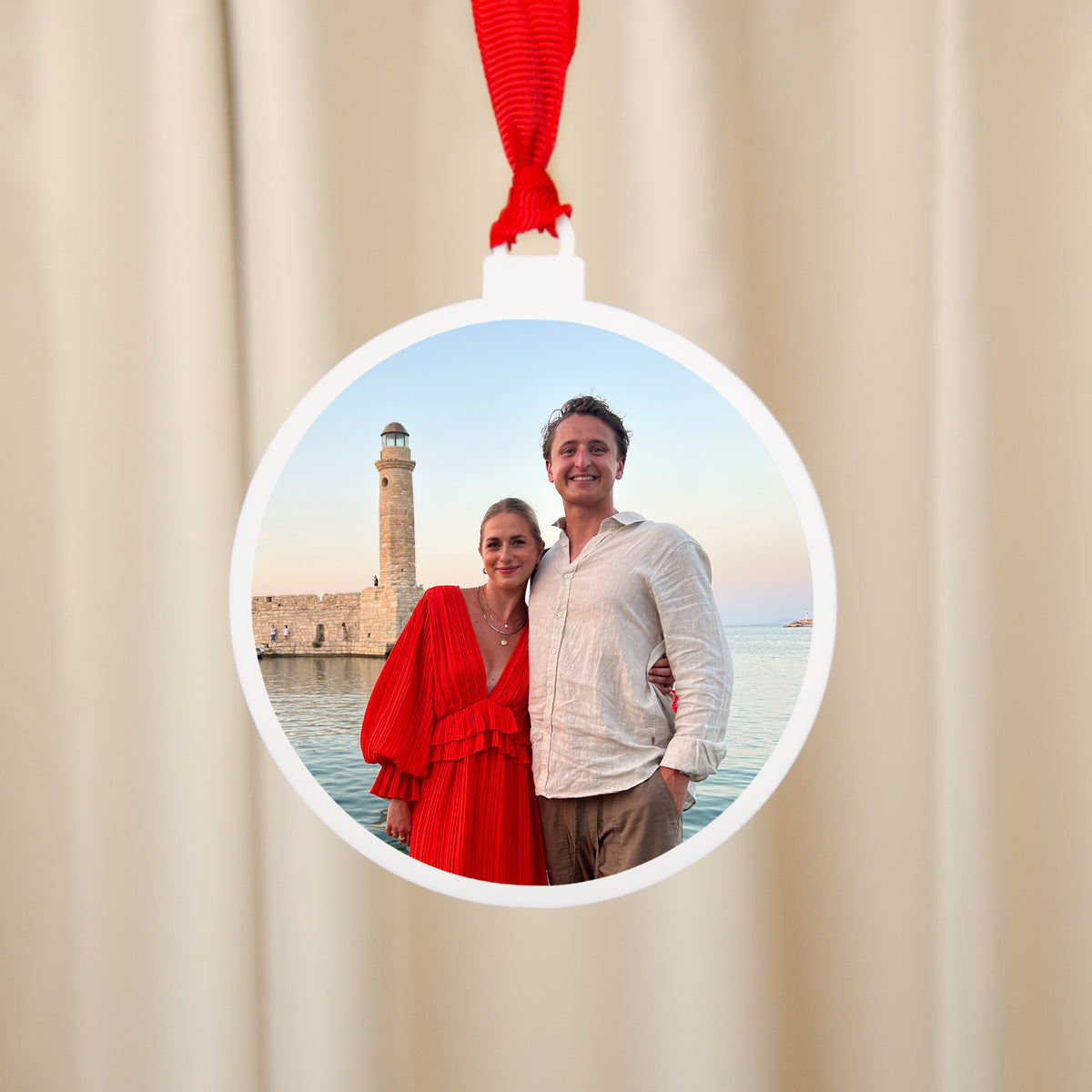 Photo Christmas bauble decoration