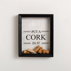 NEW! 'Put a cork in it' frame