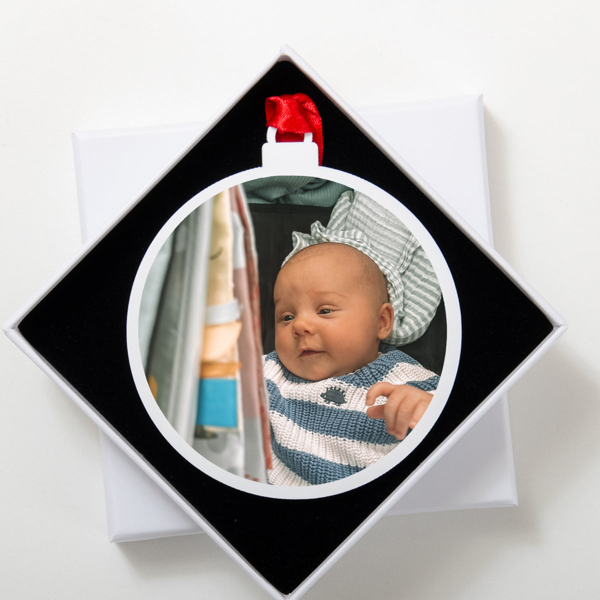Photo Christmas bauble decoration