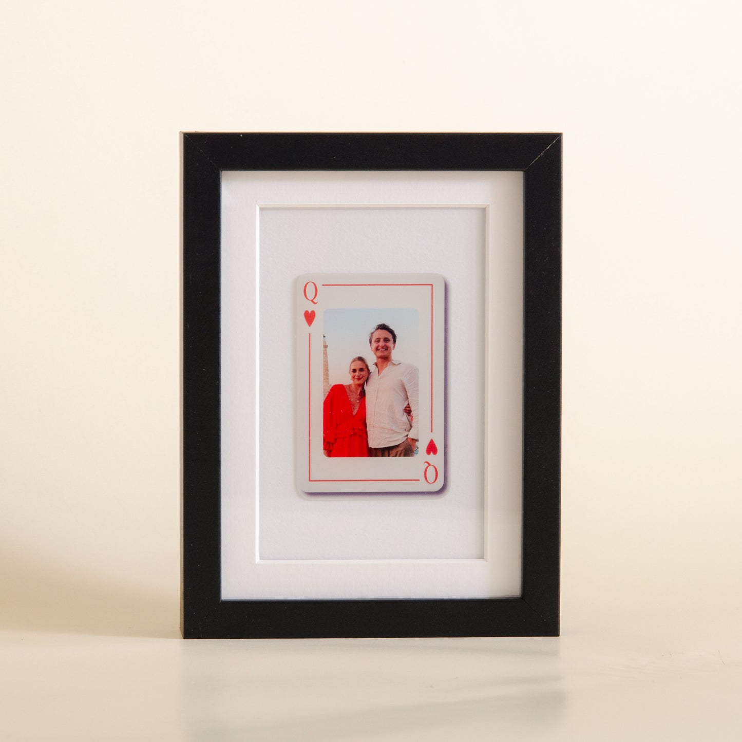 Personalised Playing Card Photo Frame