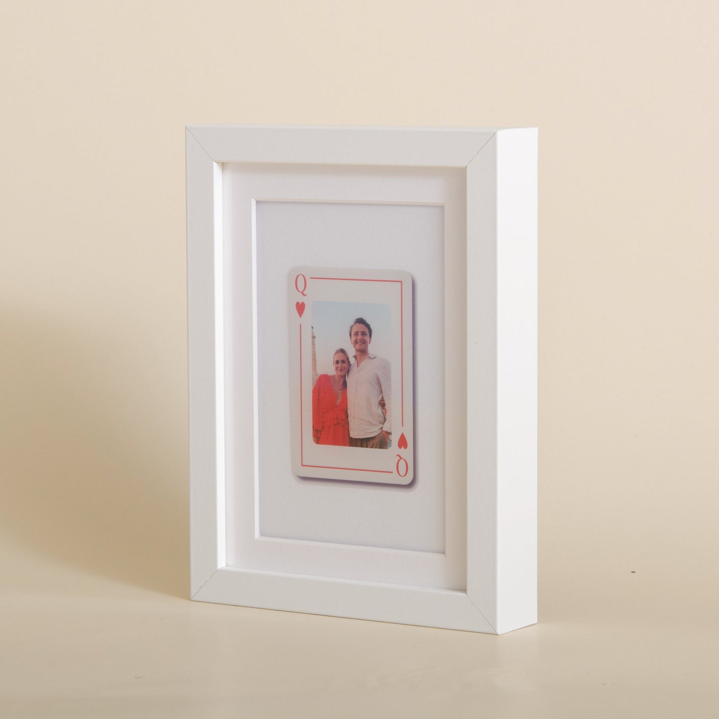 Personalised Playing Card Photo Frame