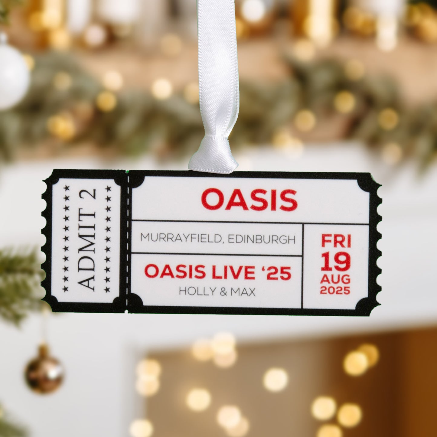 Event Ticket Decoration