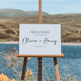 NEW! Wedding welcome sign