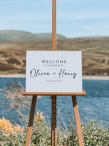 NEW! Wedding welcome sign