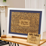 Jigsaw guest book frame for any celebration - Stag Design