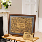 Jigsaw guest book frame for any celebration - Stag Design