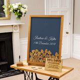 Wedding guest book dropbox frame - Stag Design