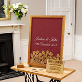 Wedding guest book dropbox frame - Stag Design
