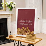 Wedding guest book dropbox frame - Stag Design