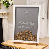 Wedding guest book dropbox frame - Stag Design