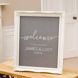 Personalised Welcome Sign - Stag Design