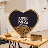 Heart shaped dropbox guest book - Stag Design