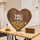 Heart shaped dropbox guest book - Stag Design