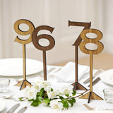 Table numbers for weddings and celebrations - Stag Design