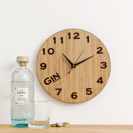 It's gin o'clock - Stag Design