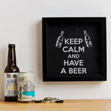 Keep Calm And Drink Champagne/Prosecco/Wine/Beer memory box - Stag Design