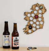 Beer Cap Ireland Map - Stag Design