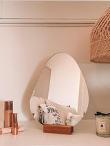 Organic shaped mirror - Stag Design