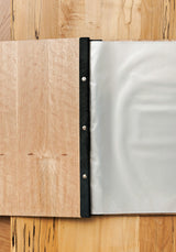 Personalised wooden A3 portrait portfolio book - Stag Design