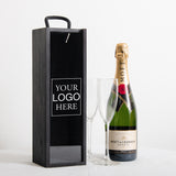 Personalised logo bottle box