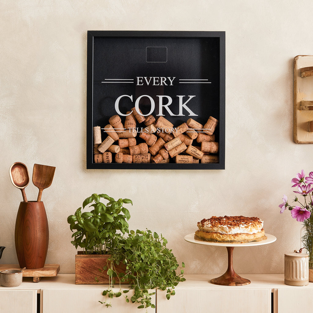 Large cork memory box frame – Stag Design