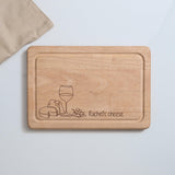 Personalised cheese board - Stag Design