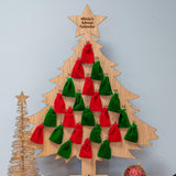 Oak advent calendar with velvet bags - Stag Design