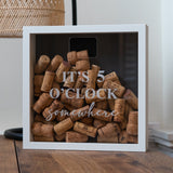 'It's 5 o'clock somewhere' cork saver frame