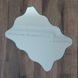 Contemporary organic shape mirror