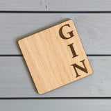 Drinks name coaster - Stag Design