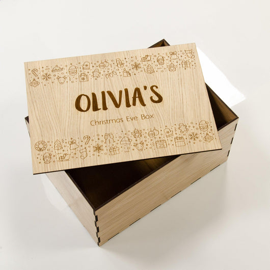 Christmas Eve Personalised Box - Stag Design