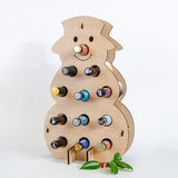 Personalised snowman Advent calendar for drinks - Stag Design