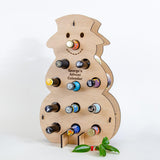 Personalised snowman Advent calendar for drinks - Stag Design