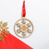 Christmas personalised bauble decoration - Stag Design
