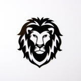 Lion Head Wall Art Sign - Stag Design