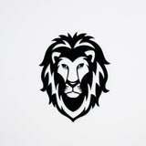 Lion Head Wall Art Sign - Stag Design