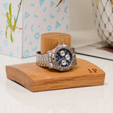 Whisky cask wood watch stand