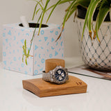Whisky cask wood watch stand - Stag Design