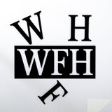 WFH Wall Art Sign - Stag Design