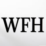 WFH Wall Art Sign - Stag Design