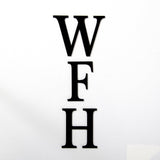 WFH Wall Art Sign - Stag Design
