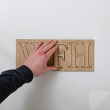 WFH Wall Art Sign - Stag Design
