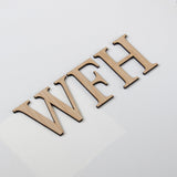 WFH Wall Art Sign - Stag Design