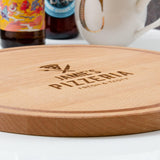 Premium Large Personalised Pizza Serving Board - Stag Design