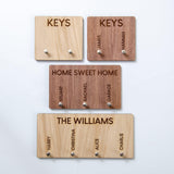 Personalised key ring holder - Stag Design